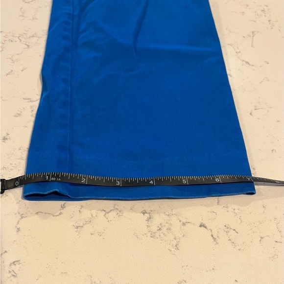 New York & Company Royal Cobalt Blue Stretch Ankle Career Office Pants Size 8 - Picture 2 of 11